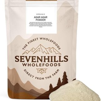 Порошок органического агар-агара Sevenhills Wholefoods, 100 г.