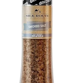 Большая мельница для копченой соли Silk Route Spice Company, 390 г / 13,8 унций.