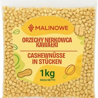 Кусочки кешью с малиной, 1 кг, натуральные, вкусные, идеально подходят для выпечки.
