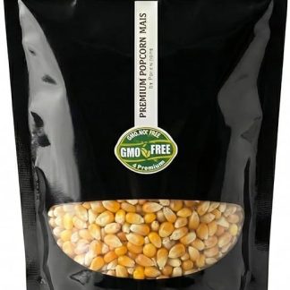 Кукурузный попкорн Premium Butterfly Popcorn 500 г, увеличенный объем лопания 1:46, в упаковке, сохраняющей вкус, без ГМО.