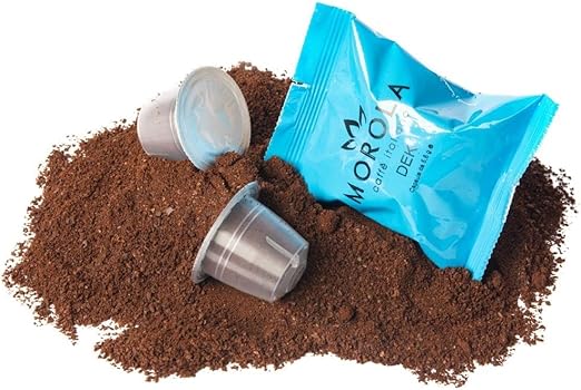 Morola Caffè Italiano - Капсулы, совместимые с кофемашинами Nespresso® - Без кофеина - Упаковка из 100 капсул - Совместимо с NSP