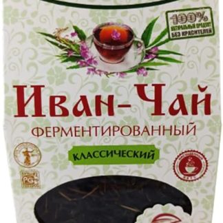 rumarkt Ivan Chai Оригинальный ферментированный листовой чай, 70 г, с шиповником
