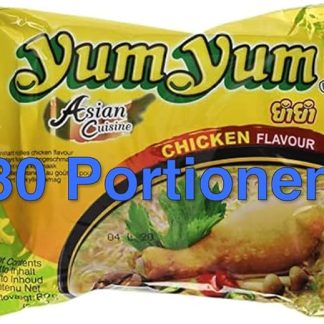 Лапша быстрого приготовления Yum Yum Yum с курицей, 30 шт. (30 x 60 г)