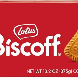 Печенье Lotus Biscoff — карамелизированное печенье — 373 г — сертифицировано проектом Non-GMO Project + подходит для веганов