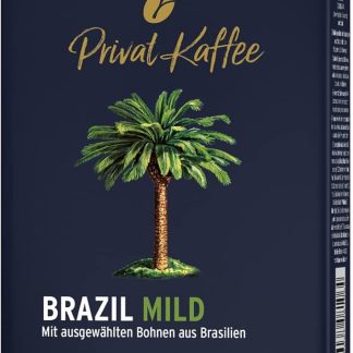 Tchibo Privat Kaffee Brazil Кофе в зернах 500г, Арабика, средней обжарки, с низким содержанием кофеина
