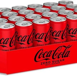 Coca-Cola Zero Sugar, 24 банки по 330 мл.