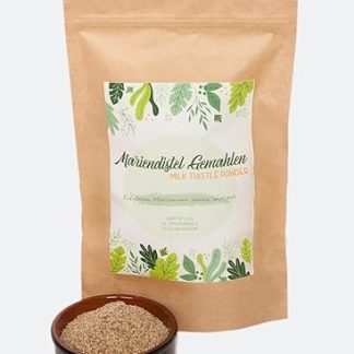 IGART Молотая расторопша 1000 г 1 кг Измельчена в порошок Натуральная расторопша для чая Травяной чай Расторопша Silybum marianum