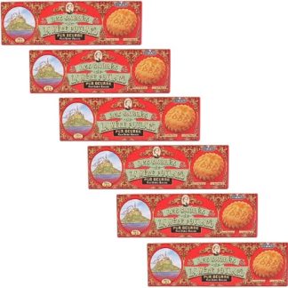 Печенье La Mere Poulard 1888 с чистым соленым маслом | Традиционное масляное печенье | Масляное печенье - 6 x 125 г