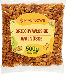 Орехи с малиной, 500 г, очищенные, крупные, вкусные.