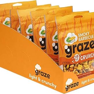 Хрустящая копчёная колбаса Graze Smoky Barbecue Crunch 130 г