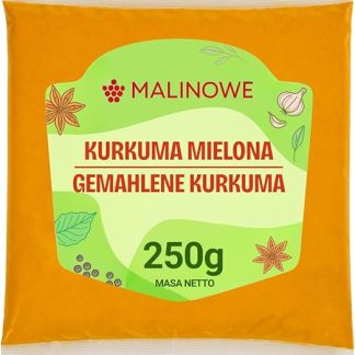 Молотая куркума для малины, 250 г, натуральный продукт.
