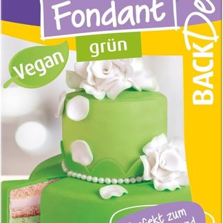 Пастельная сахарная масса Günthart BackDecor зеленая сахарная масса без пальмового масла пластилин лягушка лес луг (250 г)