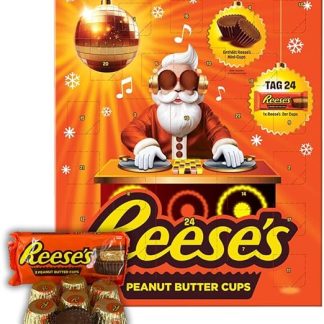 Адвент-календарь Риза с арахисовым маслом Erdnussbutter umschlossen фон Milchschokolade Alles außer gewöhnlich Обратный отсчет с Ризом 1 х 242 г