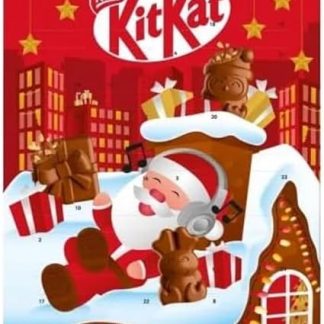 Рождественский адвент-календарь KitKat с молочным шоколадом, 85 г, рождественское лакомство, рождественские конфеты, рождественские шоколадные конфеты