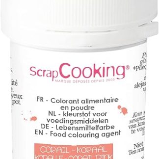 Искусственный коралловый порошок ScrapCooking 5 г - пищевой краситель для тортов и десертов - 4040