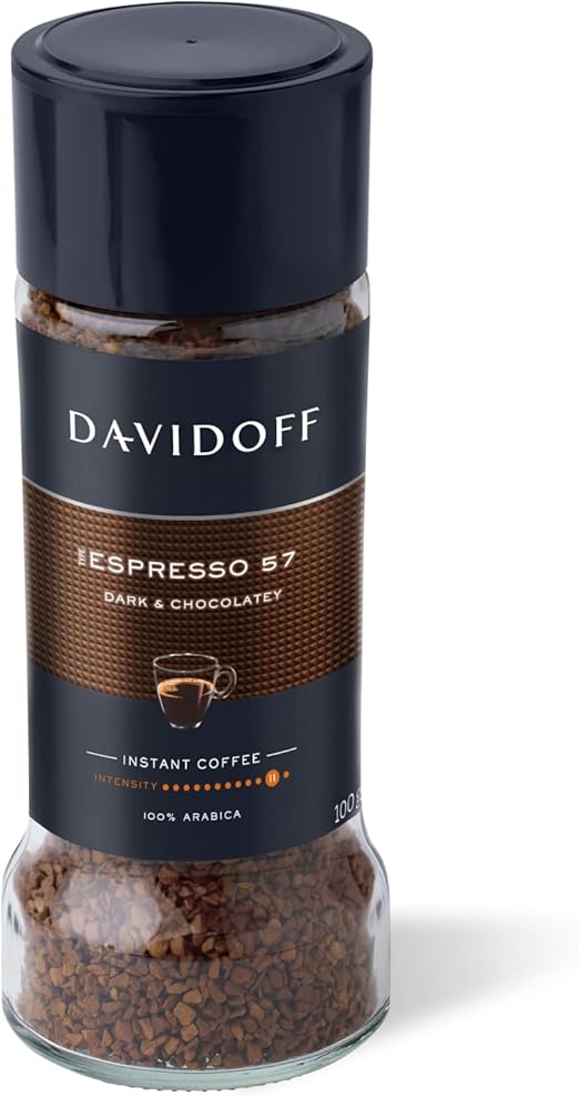 Растворимый кофе Davidoff Espresso 57 Intense, 100% арабика, 100 г