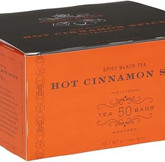 Горячий чай с корицей и специями J. Harney & Sons, 100 г (50 чайных пакетиков)