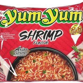 Лапша быстрого приготовления Yum Yum Thailand с креветками, упаковка 30 шт., 30 x 60 г