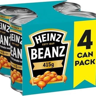 Консервированная фасоль Heinz, 415 г, упаковка из 4 штук (Англия)