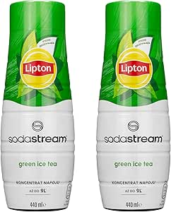 Sodastream 2x Lipton Ice Tea Syrup Green Tea для карбонизации воды