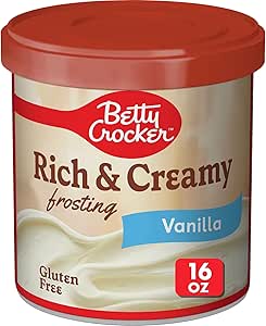 Ванильная глазурь Betty Crocker Rich & Creamy Vanilla Frosting, 415 г
