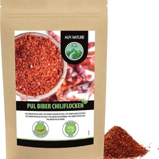 Alpi Nature Pul Biber 500 г, хлопья чили Pul Biber, измельченный перец чили для приготовления пищи.