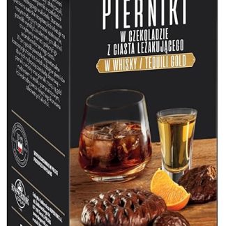 Набор шоколадных имбирных пряников с виски/текилой, 12 шт. по 278 г.