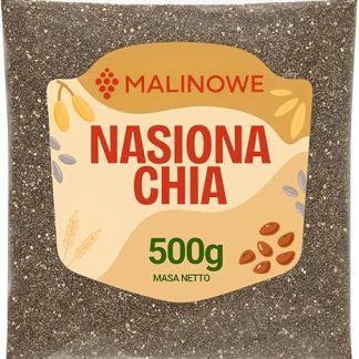 Семена чиа с ароматом малины, 500 г, натуральный испанский шалфей, премиум-класса.