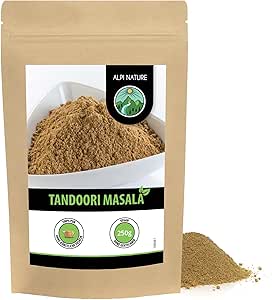 Порошок тандури масала Alpi Nature 250 г, смесь специй для тандури, индийские специи.