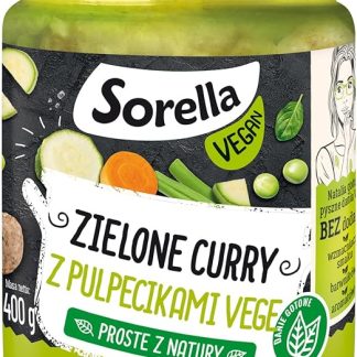 Зелёное карри с овощными фрикадельками 400 г