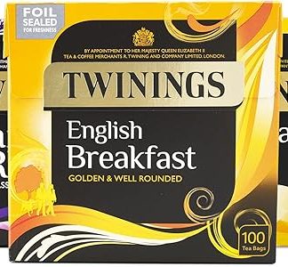 Набор классического черного чая Twinings, включающий 3 самых популярных сорта, всего 300 чайных пакетиков.