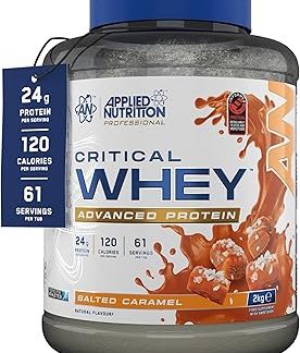 Протеин Applied Nutrition Critical Whey (2000 г) Соленая карамель - Белки - Смесь сывороточных протеинов