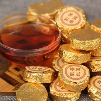 Выдержанный черный пуэр из провинции Юньнань, мягкий выдержанный пуэр, мини-пуэр туоча (250 г)