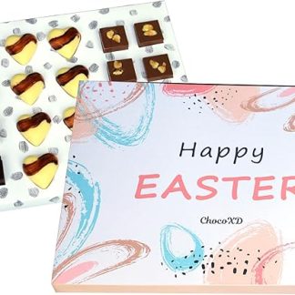 Шоколадный подарок на Пасху – Пасхальный шоколад – Шоколадный подарок на Пасху – Шоколад ручной работы, произведенный в соответствии с принципами справедливой торговли – Экологичная упаковка