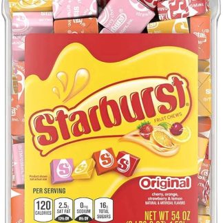 Фруктовые жевательные конфеты Starburst, оригинальные, 54 унции