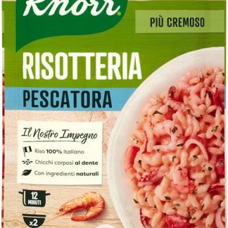 Ризотто alla pescatora Rissotteria 175г - Ризотто Knorr с рыбой