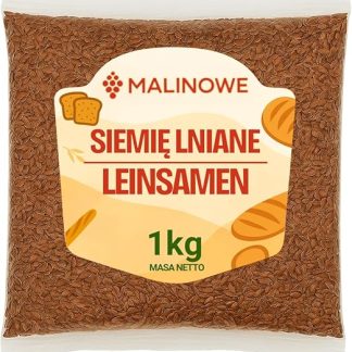 Семена льна сорта «Малина», 1 кг, чистые семена льна.