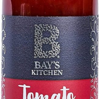 Томатный кетчуп Bay's Kitchen с вялеными помидорами, подходящий для домашнего приготовления, без глютена, подходит для людей с синдромом раздраженного кишечника и веганов (бутылка 270 г).