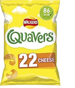 Сыр Walkers Quavers, 22 x 16 г