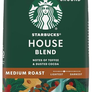 Молотый кофе Starbucks® House Blend, 18 унций (527 мл) - Упаковка может отличаться.