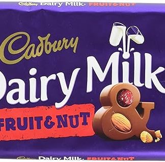 Шоколадное молоко Cadbury с фруктами и орехами, 200 г (упаковка из 6 штук)