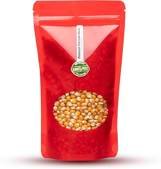 Попкорн премиум-класса с грибами Kinopopcorn, 500 г, пакет XL. Попкорн премиум-класса, соотношение объема попкорна 1:46, в герметичном пакете, без ГМО.