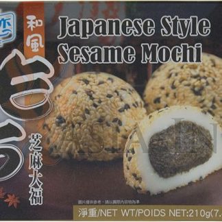 Рисовые лепешки моти в японском стиле с кунжутом от Yuki & Love, 210 г (6 x 35 г)