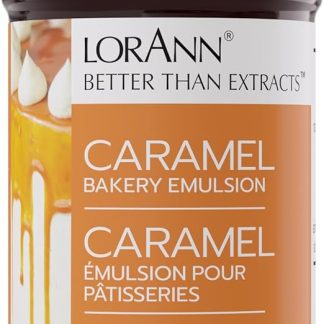 LorAnn Bakery Emulsion Натуральный и искусственный ароматизатор, 4 унции, карамель - 0806-0735