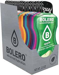 Откройте для себя Bolero STICKS MIX 48x3 г Освежающий порошковый напиток без сахара, подслащенный стевией Витамин С Для диабетиков Более здоровый напиток для семьи и друзей