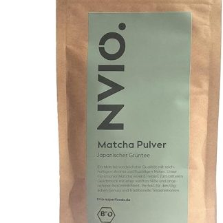 NVIO. Органический порошок матча из Японии 100 г Церемониальный матча Сертификат органической продукции DE-ÖKO-006