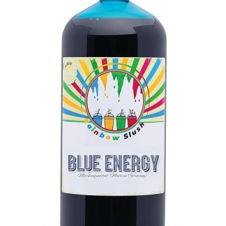 Радужный сироп для смузи без AZO-красителей Бутылка 1 литр Blue Energy Концентрат для аппаратов для приготовления смузи, льдогенераторов, напитков в соотношении от 1:5 до 1:20