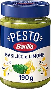 Песто базилико-лимоне 190 Barilla для итальянского рынка базилик с лимоном