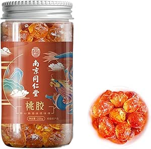 Высококачественный полезный травяной чай с персиковой камедью, 220 г, серебристый снежный гриб.