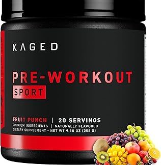 Kaged Muscle Pre-Kaged Sport, фруктовый пунш - 272 г